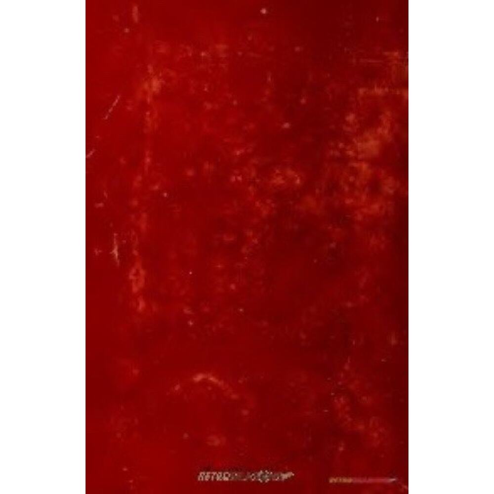 Red Abstract Album Cover Vinyl LP New Sealed Red Cover On 12x8in Metal Sign